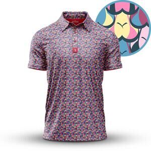 Bogey Bros Golf Co - Eyes Up Here - Shagadelic - Polo